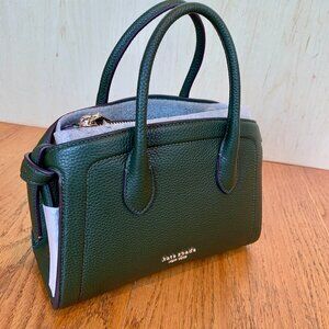 NWT Kate Spade Knott Mini Satchel Crossbody, Bonsai Tree (Green)